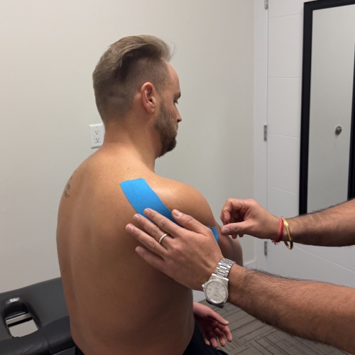 kinesio-taping-Montrose-Physiotherapy-and-Massage-Abbotsford-BC-clinic-pic